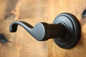 walterworks hardware matte black home door handle